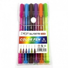 Esfero de colores ZhiJi x 6c EC-2