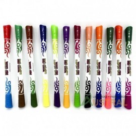 Marcador Artesco x 12c doblepunta DUOCOLOR