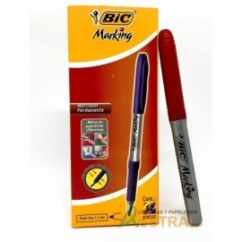 Marcador Bic permanente x 12c Collection