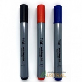 Marcador edding pizarra 63