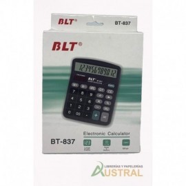 Calculadora BLT 12 dígitos oficina BT-837