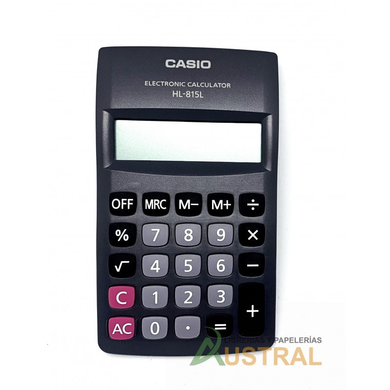 Calculadora casio deals hl 815