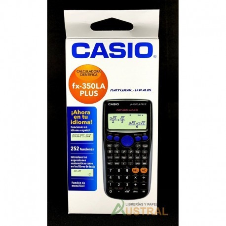 Calculadora casio fx 350la plus 2025