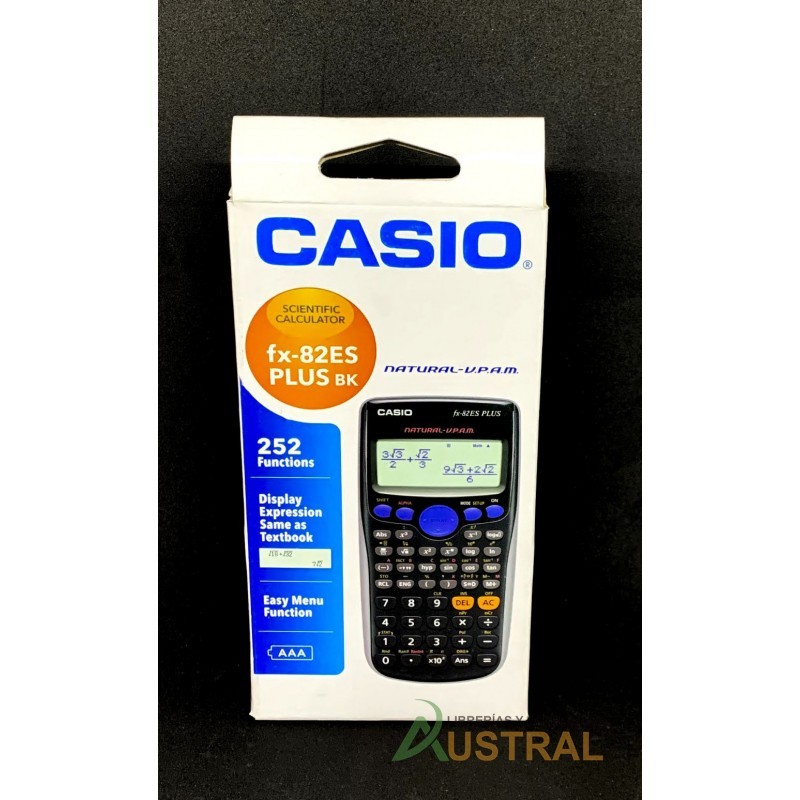 Casio fx 82 es plus bk clearance
