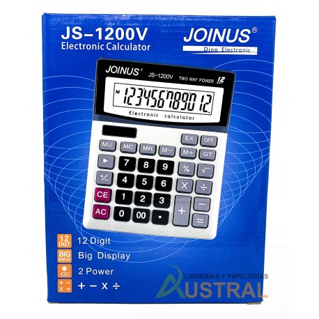 Calculadora Joinus de escritorio JS-1200V