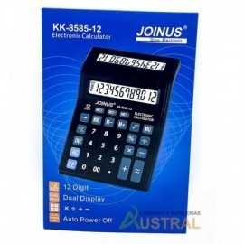 Calculadora Joinus doble pantalla KK-8585-12