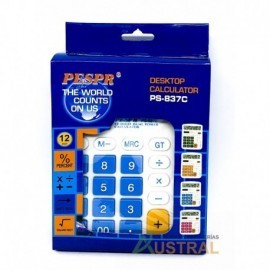 Calculadora mesa Pespr PS-837C