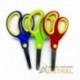Tijera escolar colores filo amarillo TJE-1