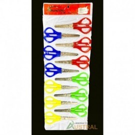 Tijera sin marca numerada (blister blanco) TJN-1