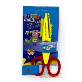 Tijera zig zag Crazy Girls #804172