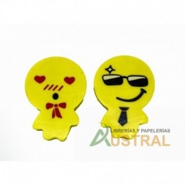 Borrador Caritas Smile con cuerpo set x 2u #A043