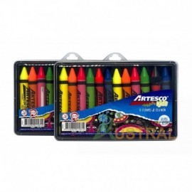 Crayon Artesco Jumbo Neon x 12c