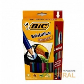 Pintura Bic kids x 24 larga