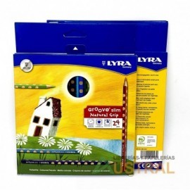 Pintura Lyra x24c larga triangulares delgada Groove