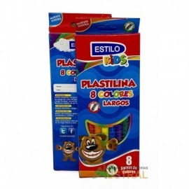 Plastilina Estilo x8c larga