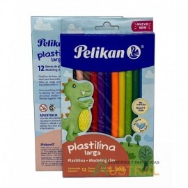 Plastilina Pelikan x 12c larga