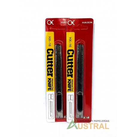 Estilete metálico Cutter HX16