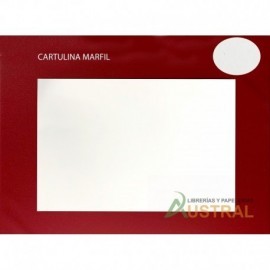 Cartulina Marfil lisa A4/A3/Pliegos